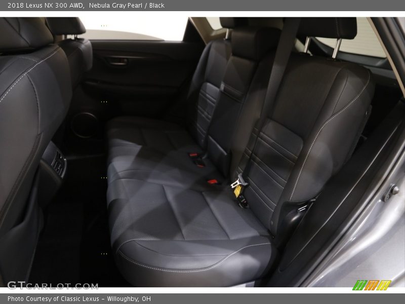 Nebula Gray Pearl / Black 2018 Lexus NX 300 AWD