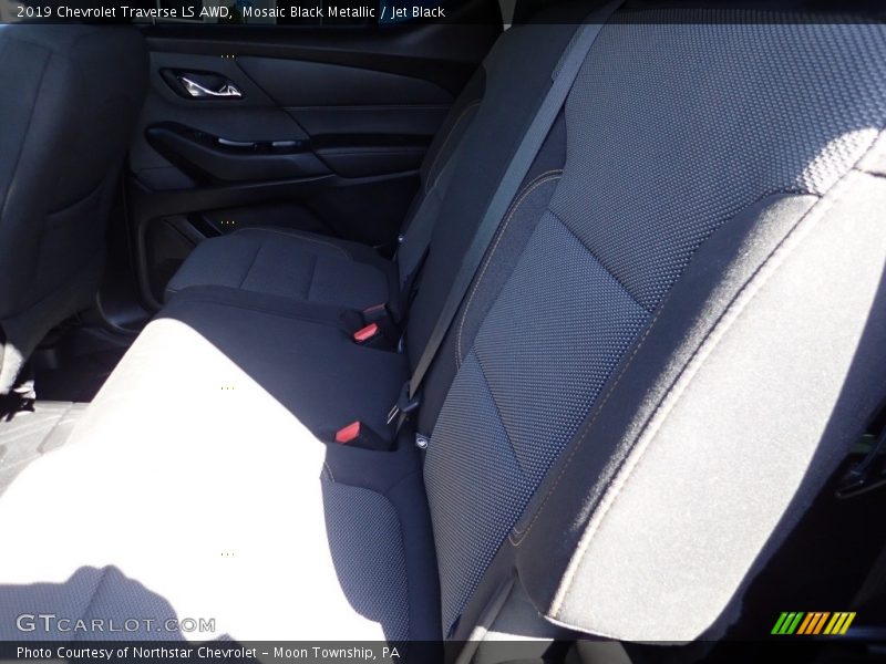 Mosaic Black Metallic / Jet Black 2019 Chevrolet Traverse LS AWD
