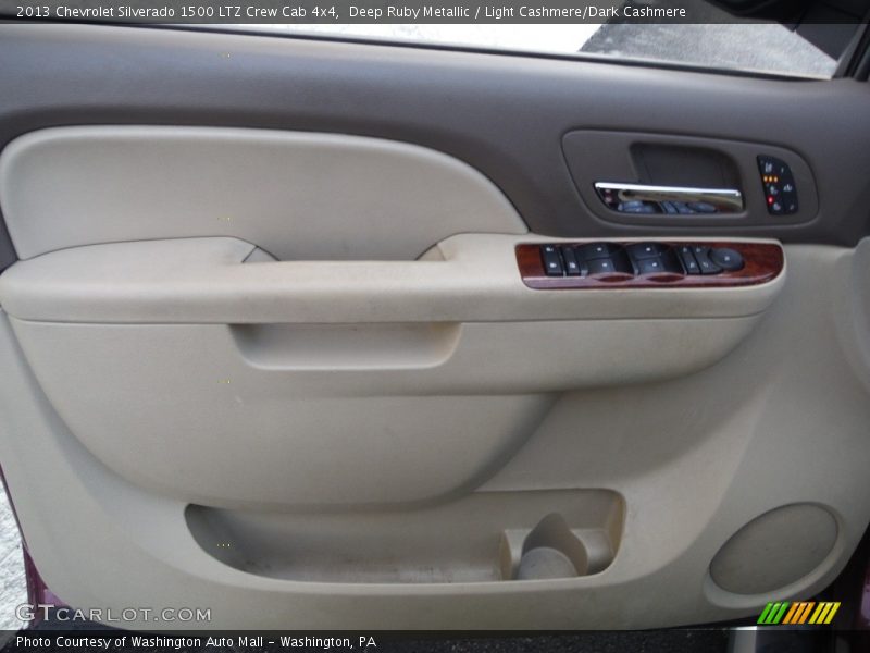 Deep Ruby Metallic / Light Cashmere/Dark Cashmere 2013 Chevrolet Silverado 1500 LTZ Crew Cab 4x4