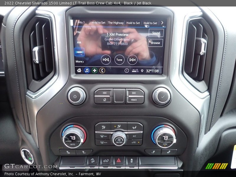 Controls of 2022 Silverado 1500 Limited LT Trail Boss Crew Cab 4x4