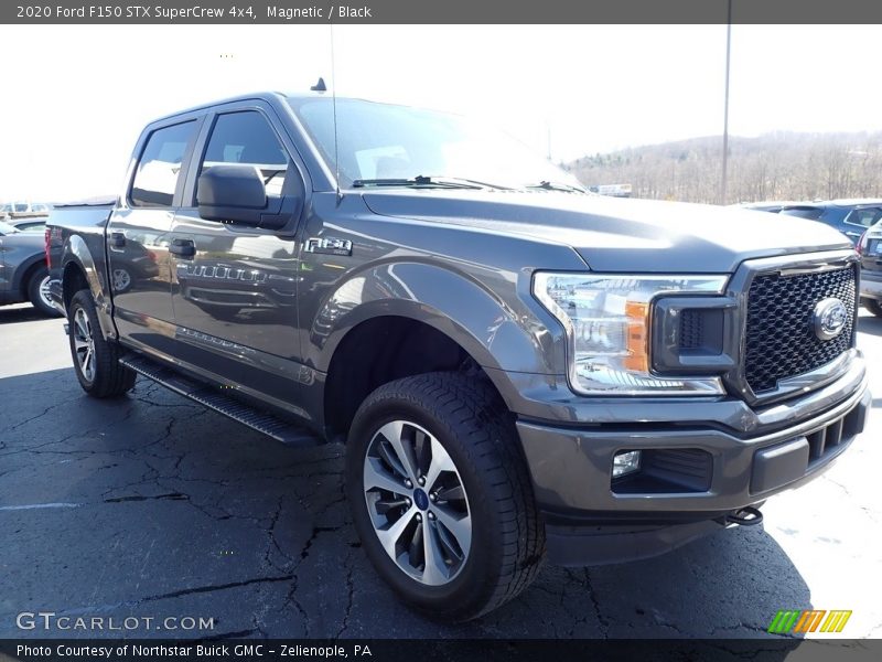 Magnetic / Black 2020 Ford F150 STX SuperCrew 4x4