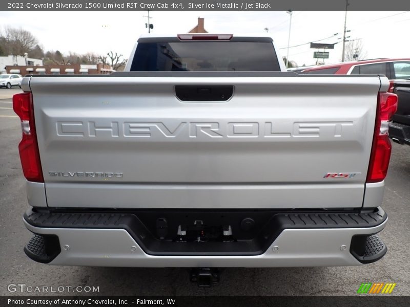 Silver Ice Metallic / Jet Black 2022 Chevrolet Silverado 1500 Limited RST Crew Cab 4x4