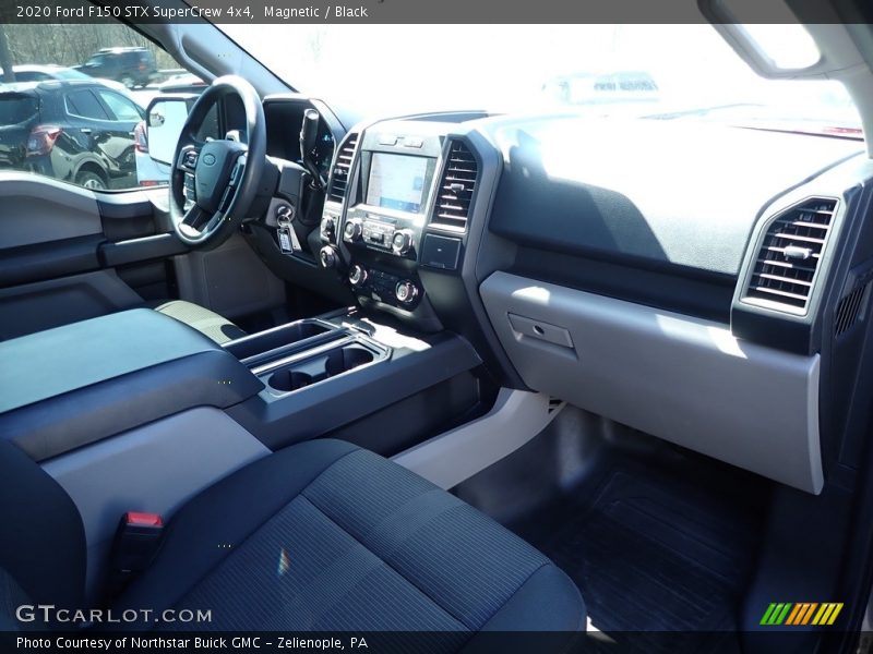Magnetic / Black 2020 Ford F150 STX SuperCrew 4x4