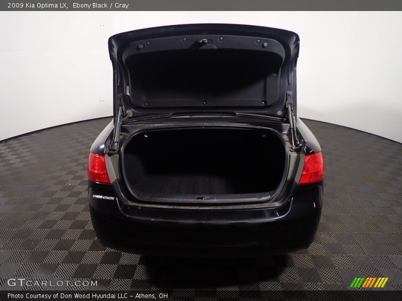 Ebony Black / Gray 2009 Kia Optima LX
