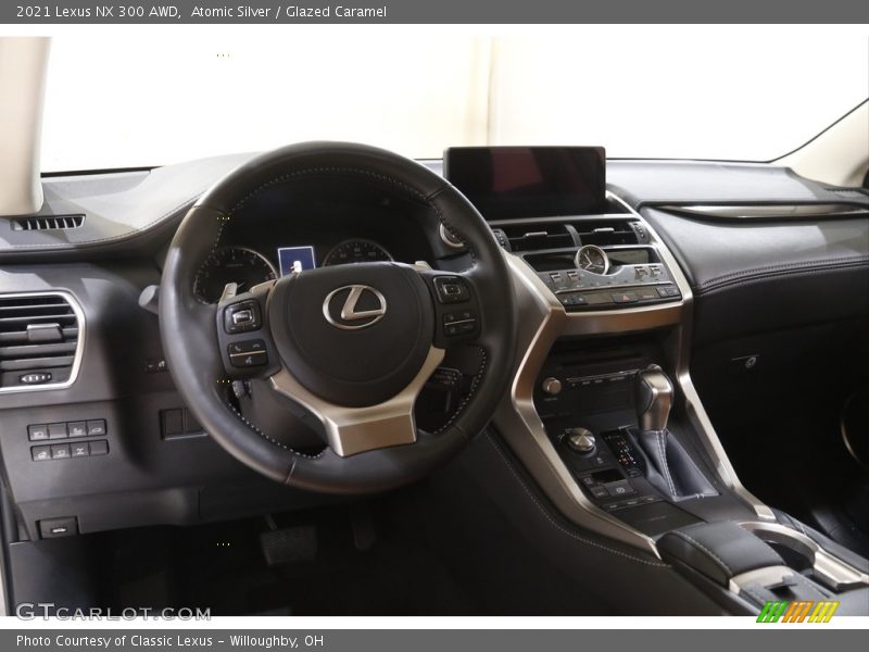 Dashboard of 2021 NX 300 AWD