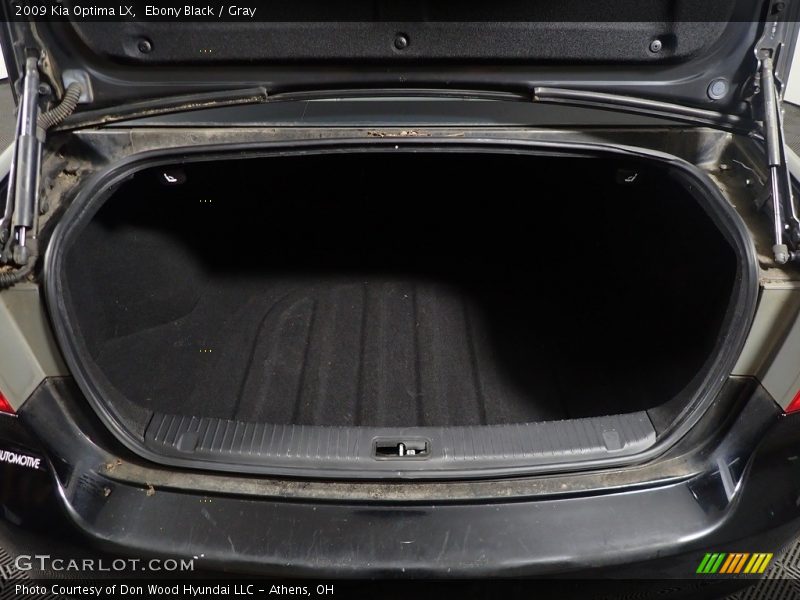 Ebony Black / Gray 2009 Kia Optima LX