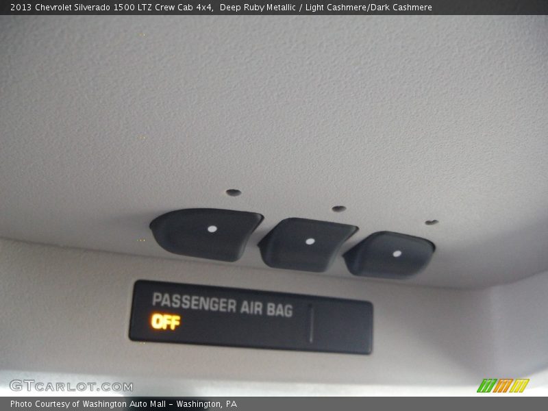 Deep Ruby Metallic / Light Cashmere/Dark Cashmere 2013 Chevrolet Silverado 1500 LTZ Crew Cab 4x4