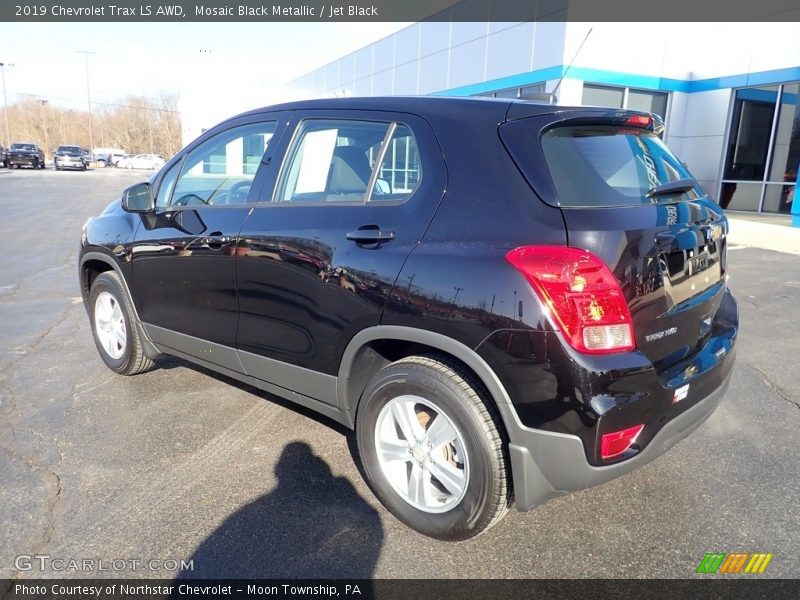 Mosaic Black Metallic / Jet Black 2019 Chevrolet Trax LS AWD