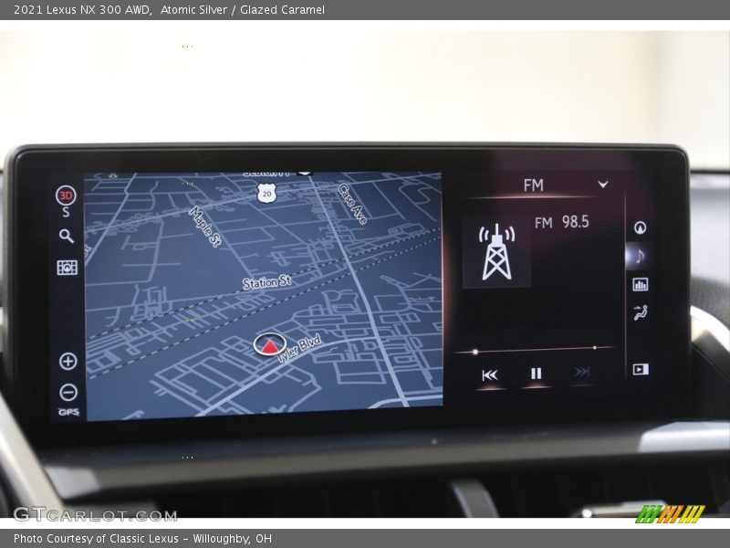 Navigation of 2021 NX 300 AWD