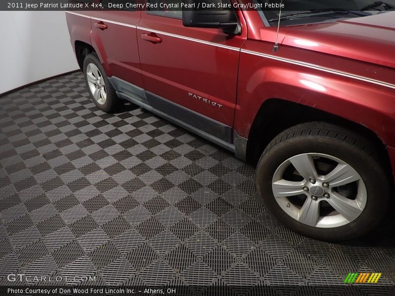 Deep Cherry Red Crystal Pearl / Dark Slate Gray/Light Pebble 2011 Jeep Patriot Latitude X 4x4