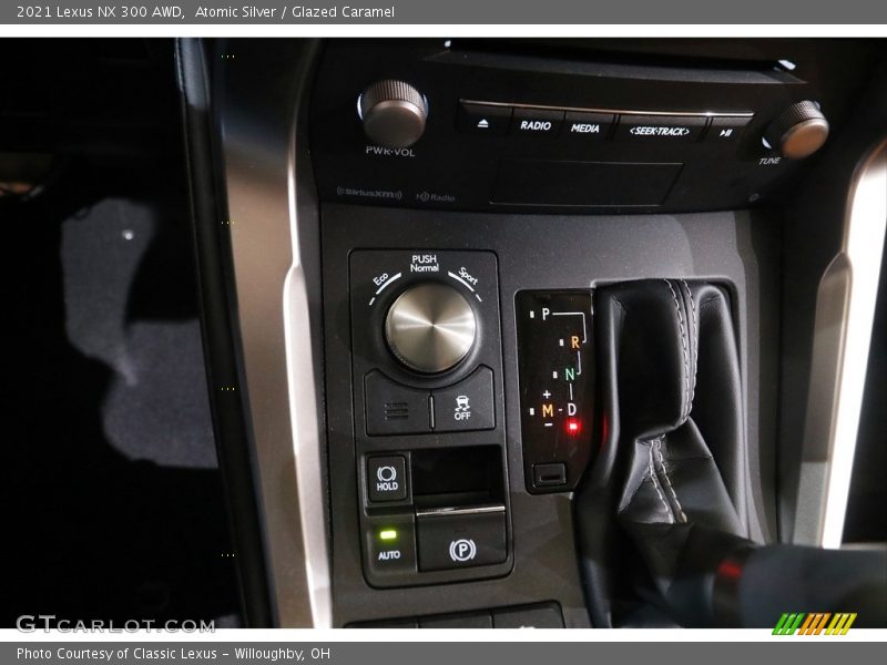 Controls of 2021 NX 300 AWD