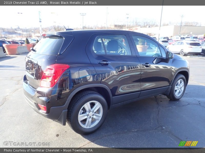 Mosaic Black Metallic / Jet Black 2019 Chevrolet Trax LS AWD