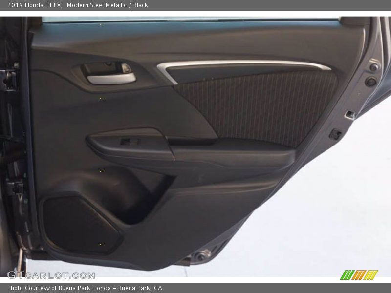 Modern Steel Metallic / Black 2019 Honda Fit EX