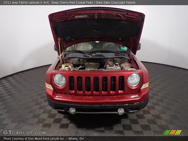 Deep Cherry Red Crystal Pearl / Dark Slate Gray/Light Pebble 2011 Jeep Patriot Latitude X 4x4