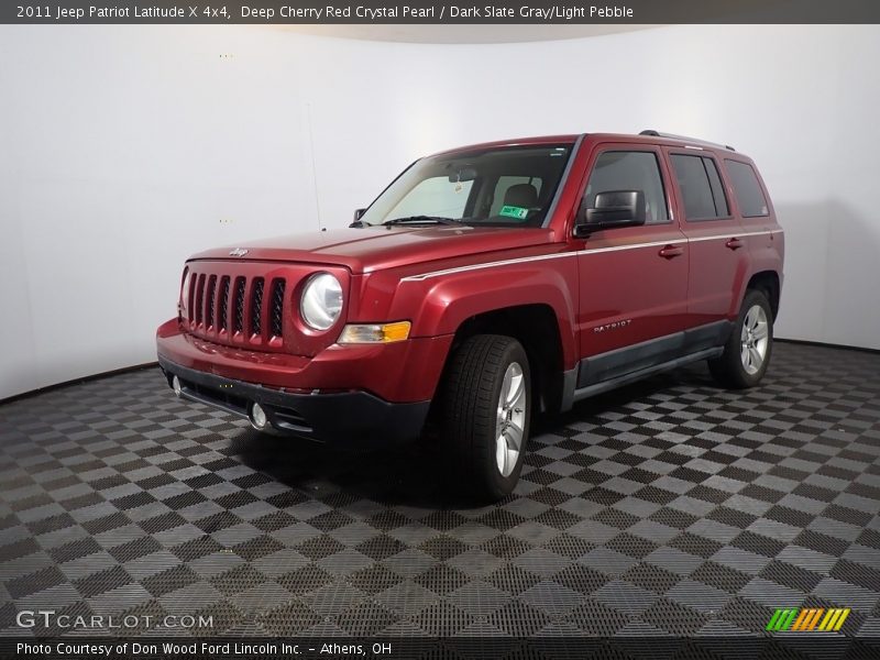 Deep Cherry Red Crystal Pearl / Dark Slate Gray/Light Pebble 2011 Jeep Patriot Latitude X 4x4