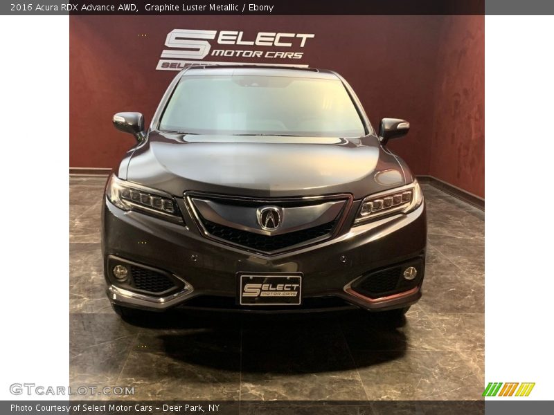 Graphite Luster Metallic / Ebony 2016 Acura RDX Advance AWD
