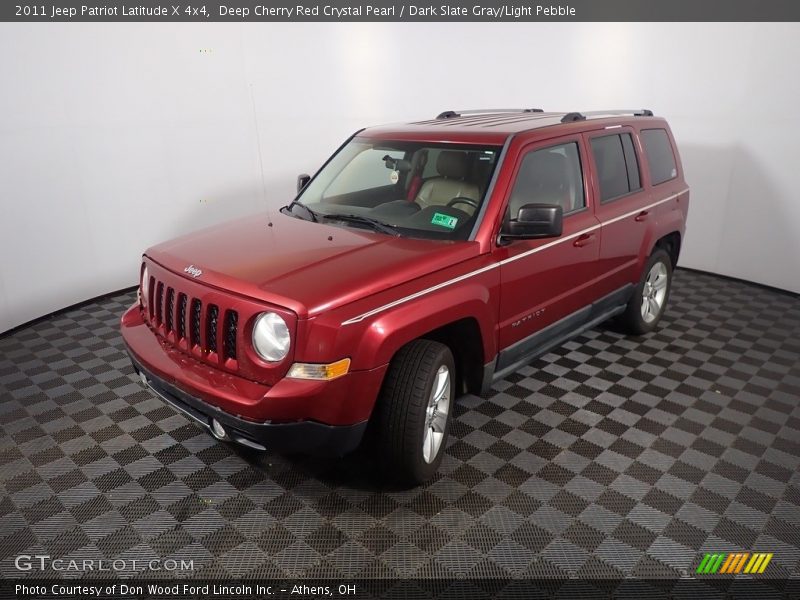 Deep Cherry Red Crystal Pearl / Dark Slate Gray/Light Pebble 2011 Jeep Patriot Latitude X 4x4