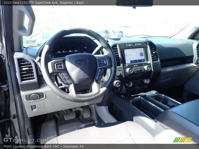 Magnetic / Black 2020 Ford F150 STX SuperCrew 4x4