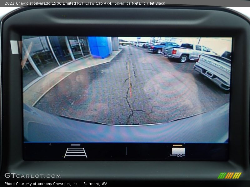 Silver Ice Metallic / Jet Black 2022 Chevrolet Silverado 1500 Limited RST Crew Cab 4x4