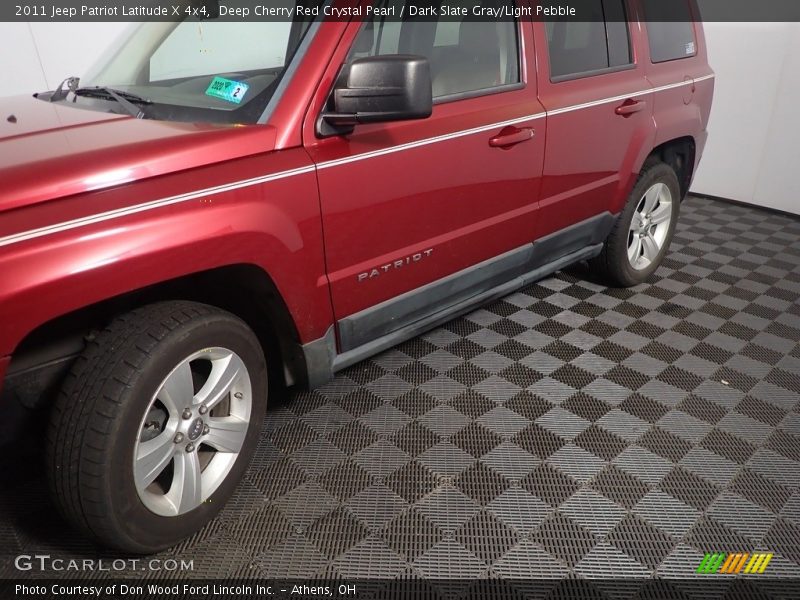 Deep Cherry Red Crystal Pearl / Dark Slate Gray/Light Pebble 2011 Jeep Patriot Latitude X 4x4