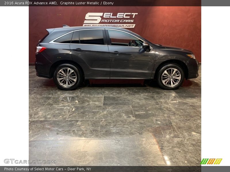 Graphite Luster Metallic / Ebony 2016 Acura RDX Advance AWD