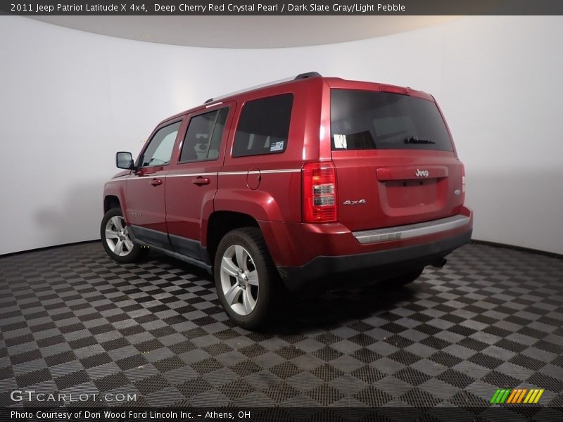 Deep Cherry Red Crystal Pearl / Dark Slate Gray/Light Pebble 2011 Jeep Patriot Latitude X 4x4