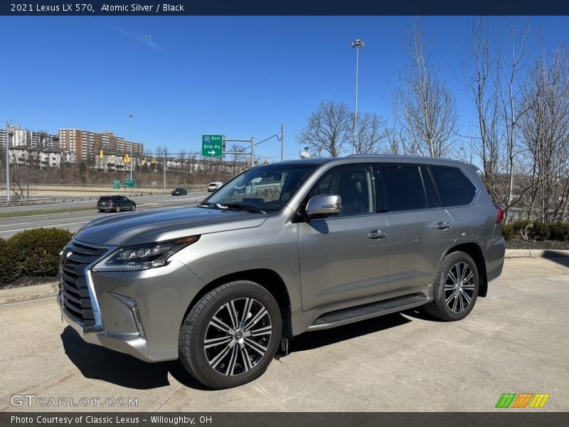 Front 3/4 View of 2021 LX 570
