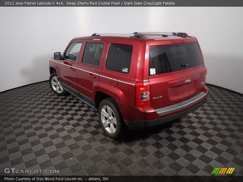 Deep Cherry Red Crystal Pearl / Dark Slate Gray/Light Pebble 2011 Jeep Patriot Latitude X 4x4