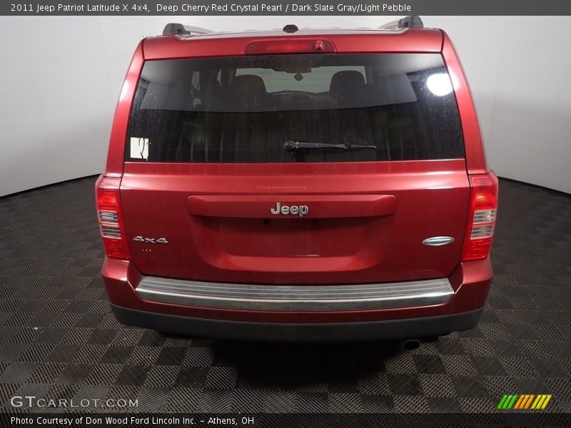 Deep Cherry Red Crystal Pearl / Dark Slate Gray/Light Pebble 2011 Jeep Patriot Latitude X 4x4