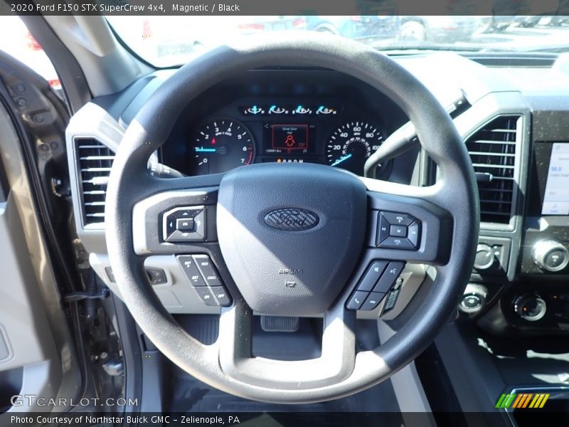 Magnetic / Black 2020 Ford F150 STX SuperCrew 4x4