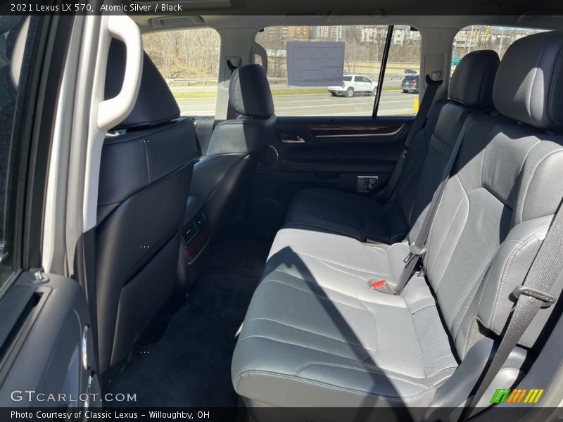 Rear Seat of 2021 LX 570