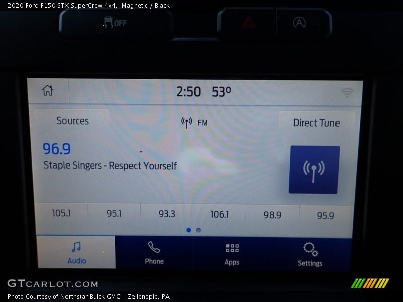 Magnetic / Black 2020 Ford F150 STX SuperCrew 4x4