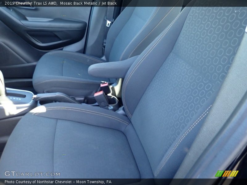 Mosaic Black Metallic / Jet Black 2019 Chevrolet Trax LS AWD