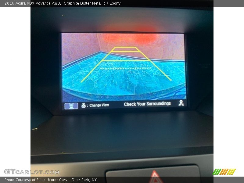 Graphite Luster Metallic / Ebony 2016 Acura RDX Advance AWD