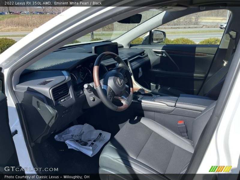Front Seat of 2022 RX 350L AWD