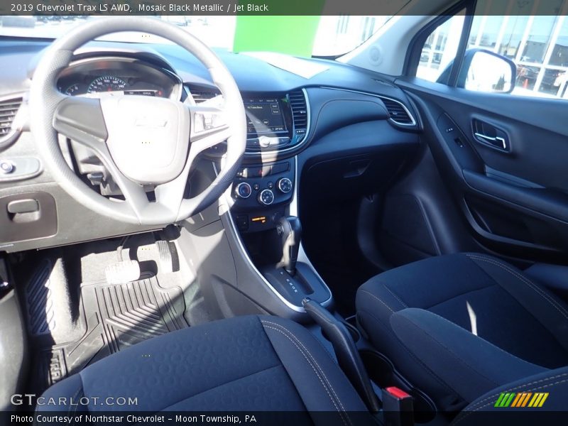 Mosaic Black Metallic / Jet Black 2019 Chevrolet Trax LS AWD