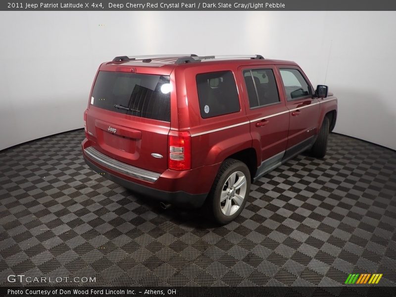 Deep Cherry Red Crystal Pearl / Dark Slate Gray/Light Pebble 2011 Jeep Patriot Latitude X 4x4