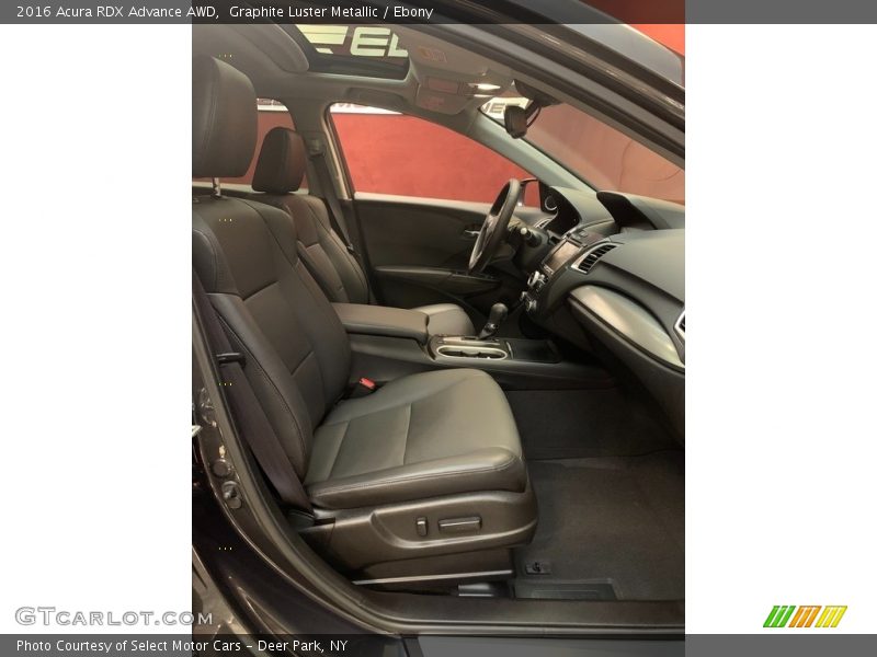 Graphite Luster Metallic / Ebony 2016 Acura RDX Advance AWD