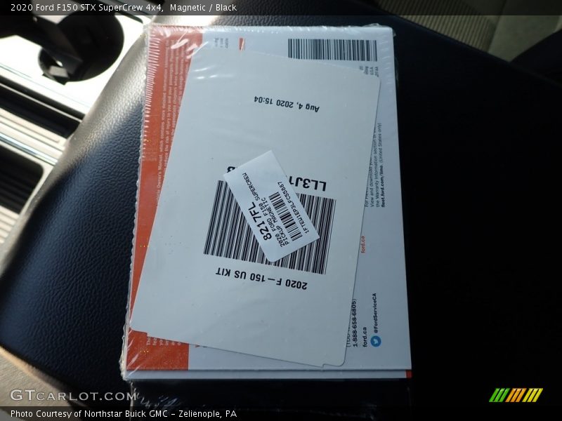 Magnetic / Black 2020 Ford F150 STX SuperCrew 4x4