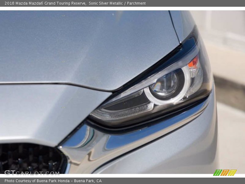 Sonic Silver Metallic / Parchment 2018 Mazda Mazda6 Grand Touring Reserve