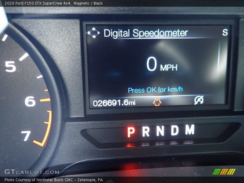 Magnetic / Black 2020 Ford F150 STX SuperCrew 4x4