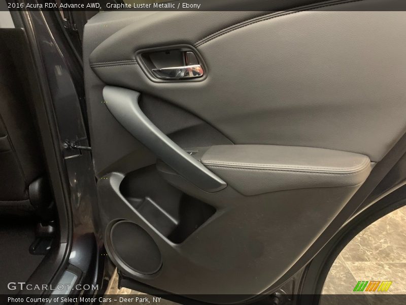 Graphite Luster Metallic / Ebony 2016 Acura RDX Advance AWD