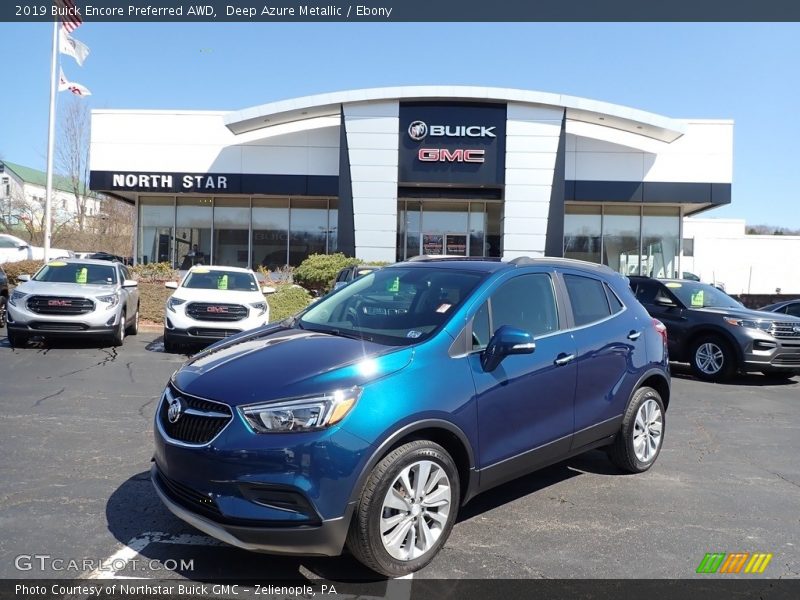 Deep Azure Metallic / Ebony 2019 Buick Encore Preferred AWD