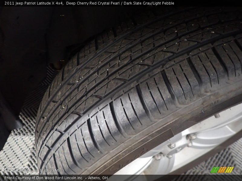 Deep Cherry Red Crystal Pearl / Dark Slate Gray/Light Pebble 2011 Jeep Patriot Latitude X 4x4
