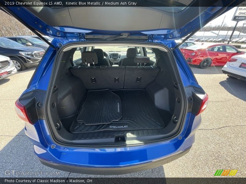 Kinetic Blue Metallic / Medium Ash Gray 2019 Chevrolet Equinox LS AWD
