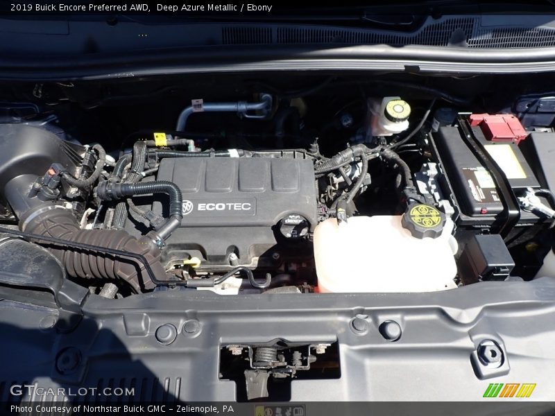 Deep Azure Metallic / Ebony 2019 Buick Encore Preferred AWD