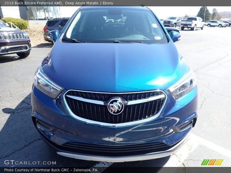 Deep Azure Metallic / Ebony 2019 Buick Encore Preferred AWD