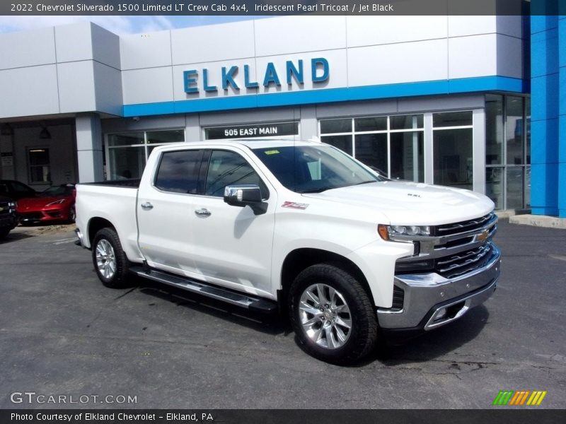 Iridescent Pearl Tricoat / Jet Black 2022 Chevrolet Silverado 1500 Limited LT Crew Cab 4x4
