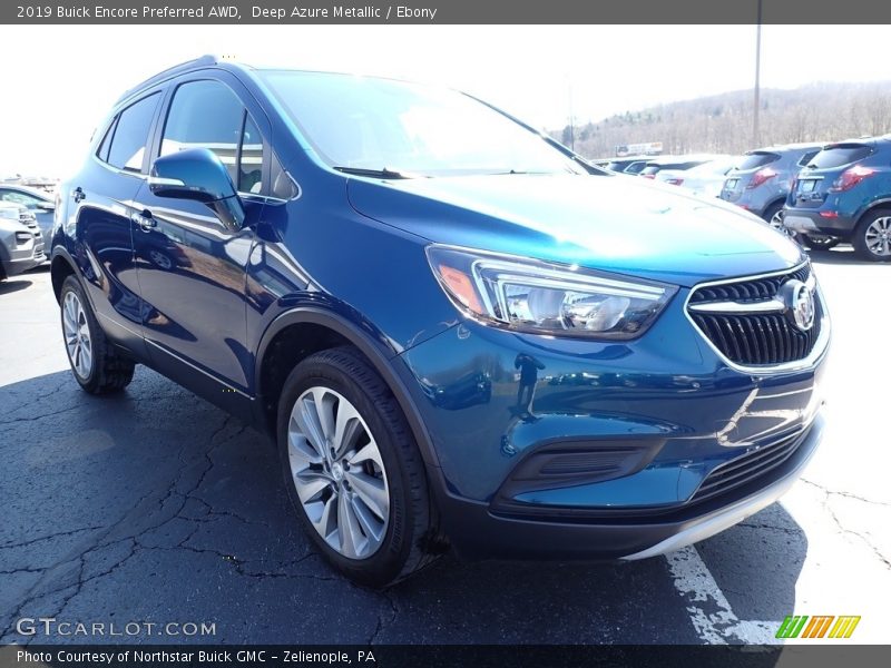 Deep Azure Metallic / Ebony 2019 Buick Encore Preferred AWD