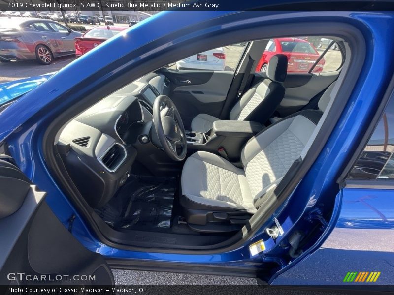 Kinetic Blue Metallic / Medium Ash Gray 2019 Chevrolet Equinox LS AWD